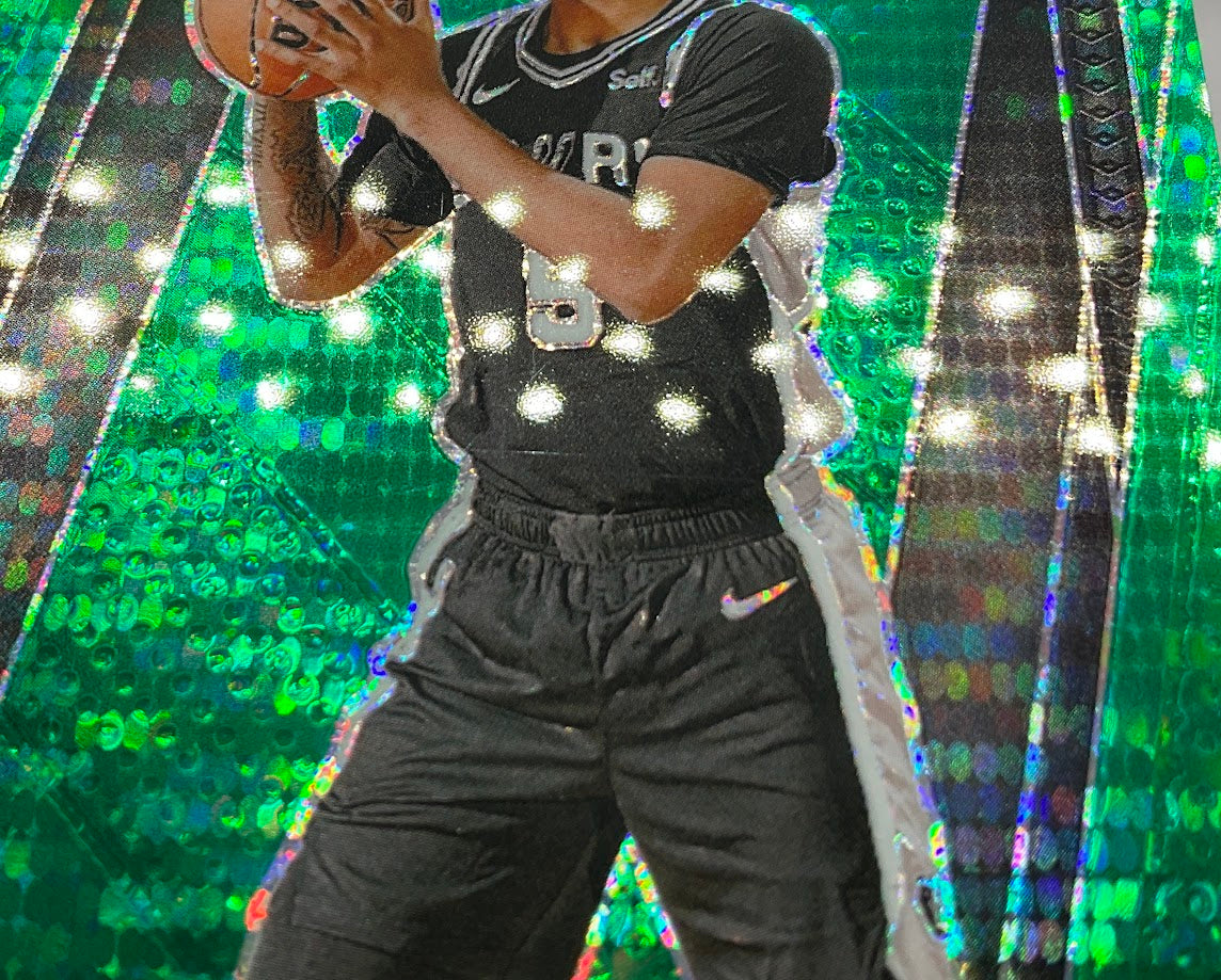 Stephon Castle 2024-25 Panini Prizm Green Pulsar Prizm RC 14/25 #234