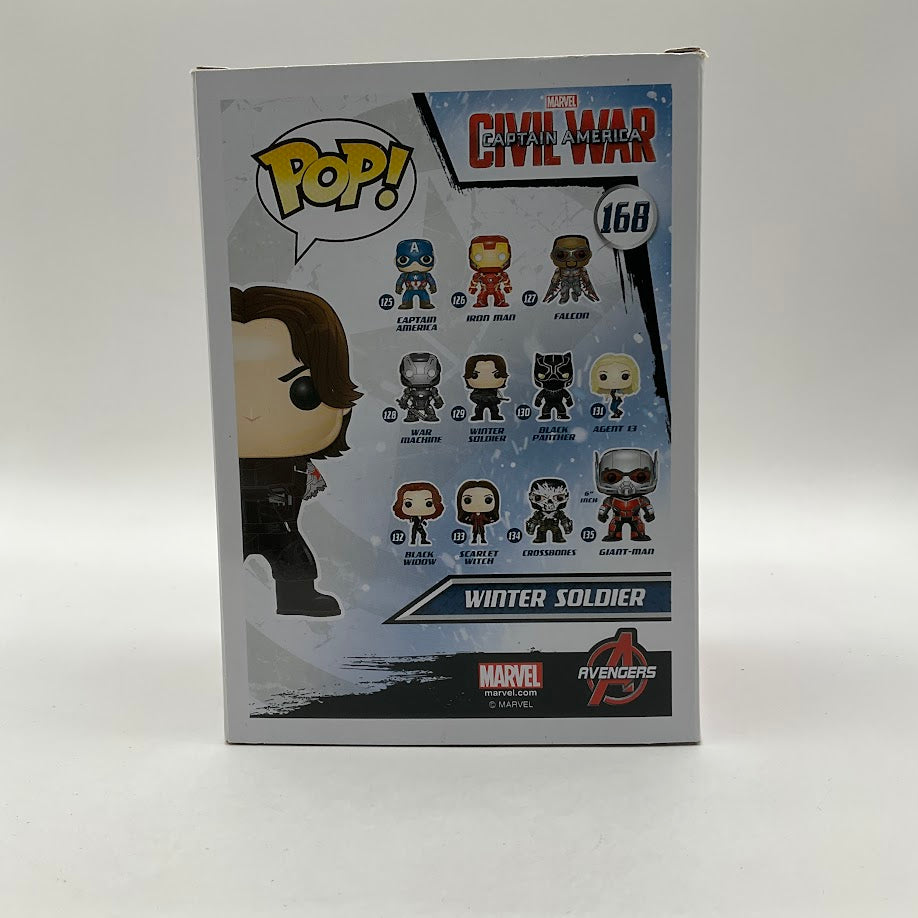 Winter Solider Funko Pop! Captain America Civil War #168 Target Exclusive