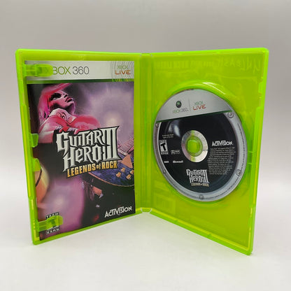 Guitar Hero III Legends of Rock Xbox 360 Used