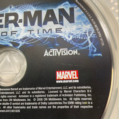 Spiderman: Edge of Time Playstation 3