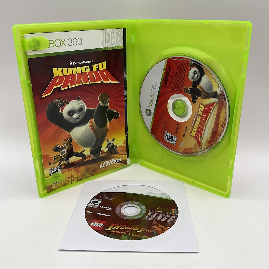 LEGO Indiana Jones and Kung Fu Panda Combo Xbox 360 Used