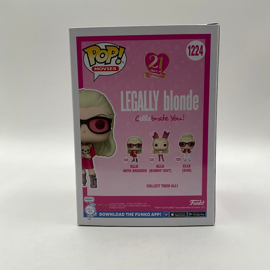 Elle with Bruiser Funko Pop! Legally Blonde #1224