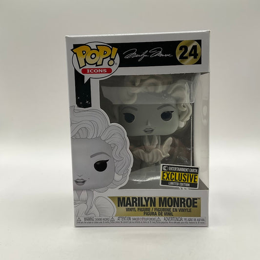 Marilyn Monroe Funko Pop! Icons #24 Entertainment Earth Exclusive