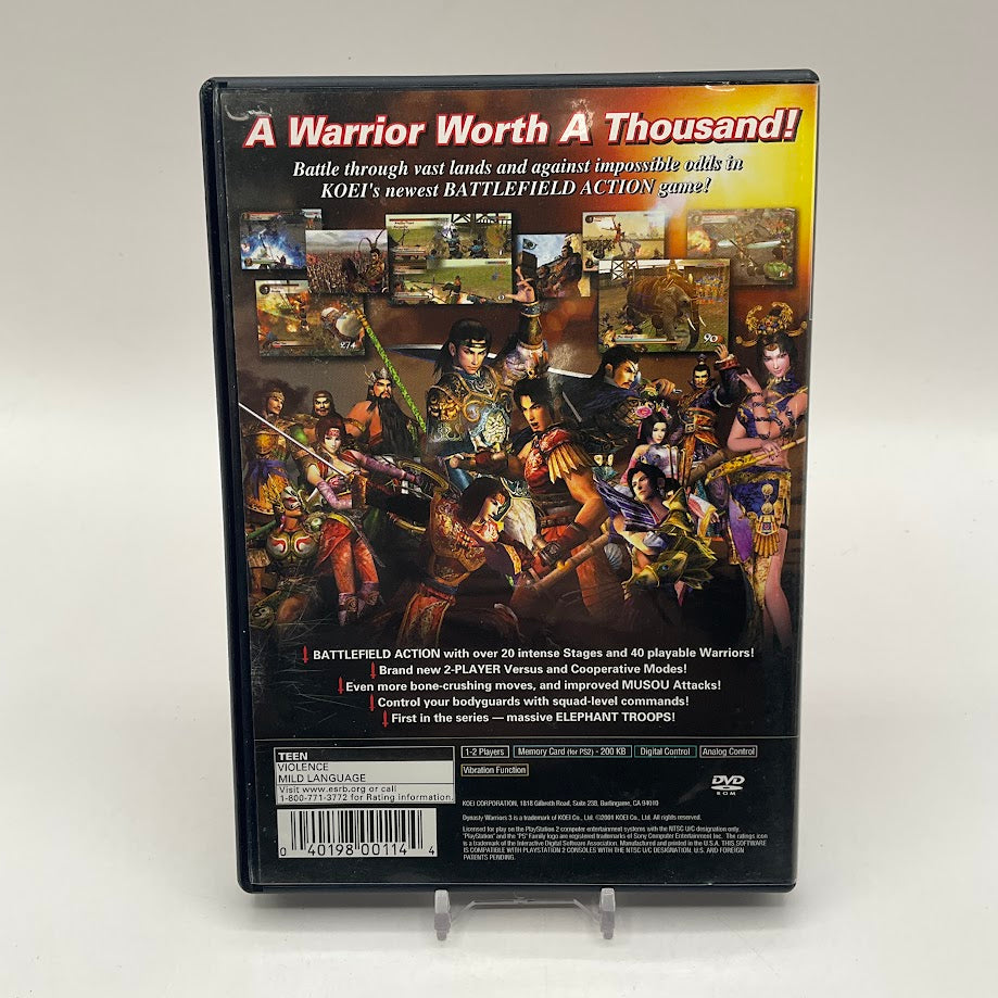 Dynasty Warriors 3 Playstation 2 Used