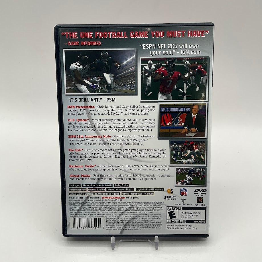 ESPN NFL 2K5 Playstation 2 Used