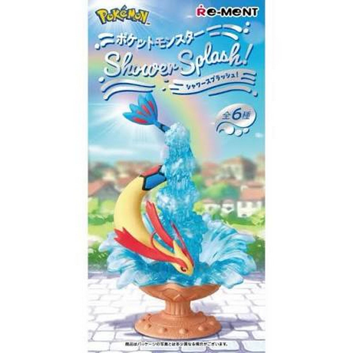 Re-Ment Pokemon Desktop Figure - Shower Splash! Blind Box