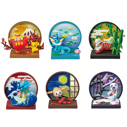 Re-Ment Pokemon Japanese Style Window (Wanomado) Blind Box