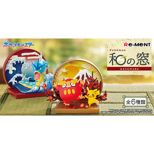 Re-Ment Pokemon Japanese Style Window (Wanomado) Blind Box