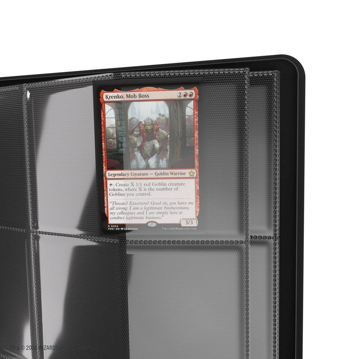 Gamegenic: Magic the Gathering Reality Fracture Zip-Up Album 18-Pocket (Overwrite the Multiverse)