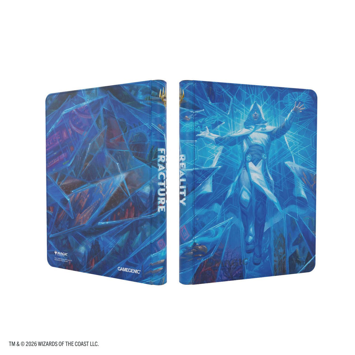 Gamegenic: Magic the Gathering Reality Fracture Zip-Up Album 18-Pocket (Overwrite the Multiverse)