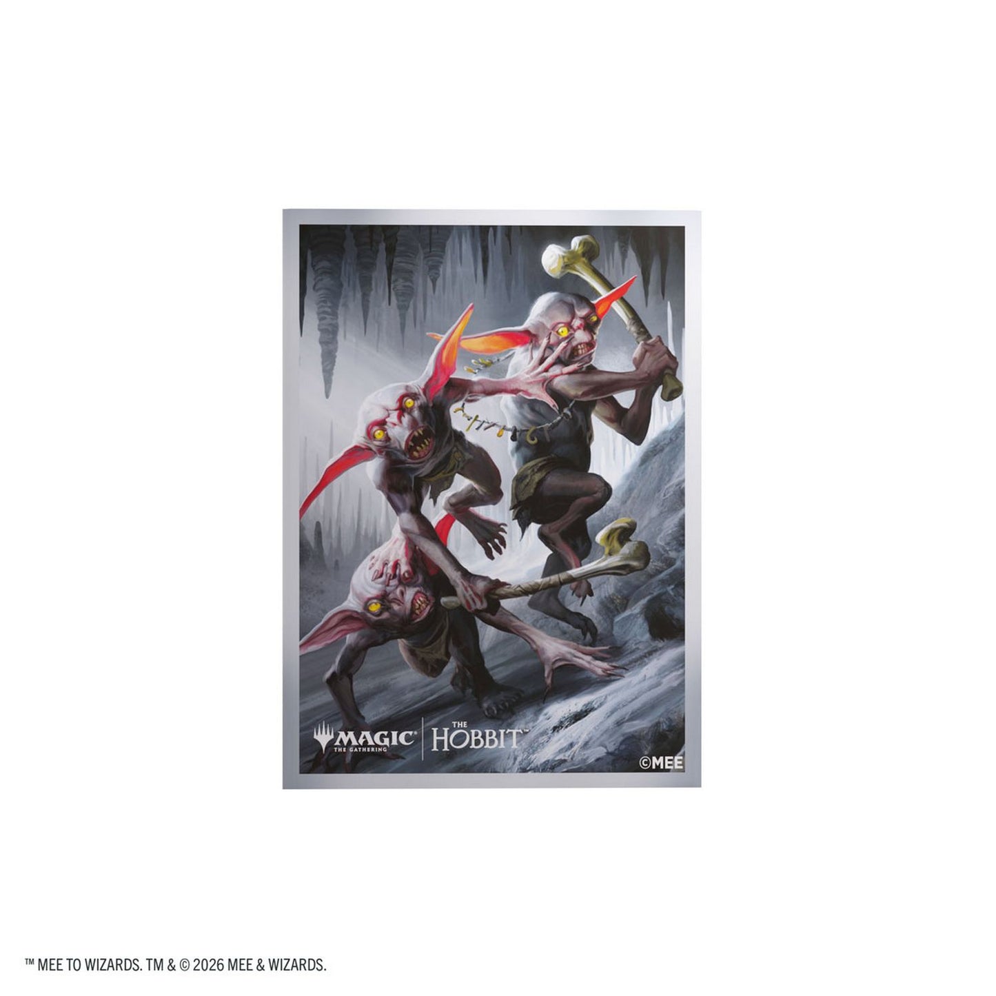 Gamegenic: Magic: The Gathering | The Hobbit Premium Art Sleeves (Goblin Army Token) *Releases 08-14-2026*