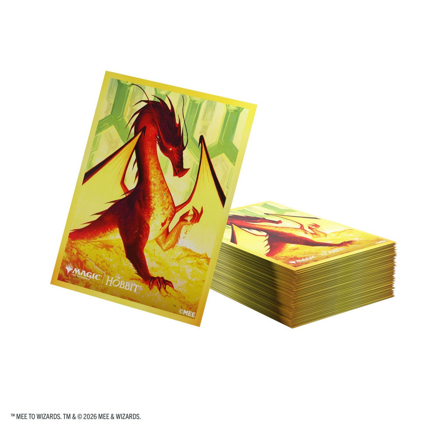 Gamegenic: Magic: The Gathering | The Hobbit Premium Art Sleeves (Smaug the Golden) *Releases 08-14-2026*