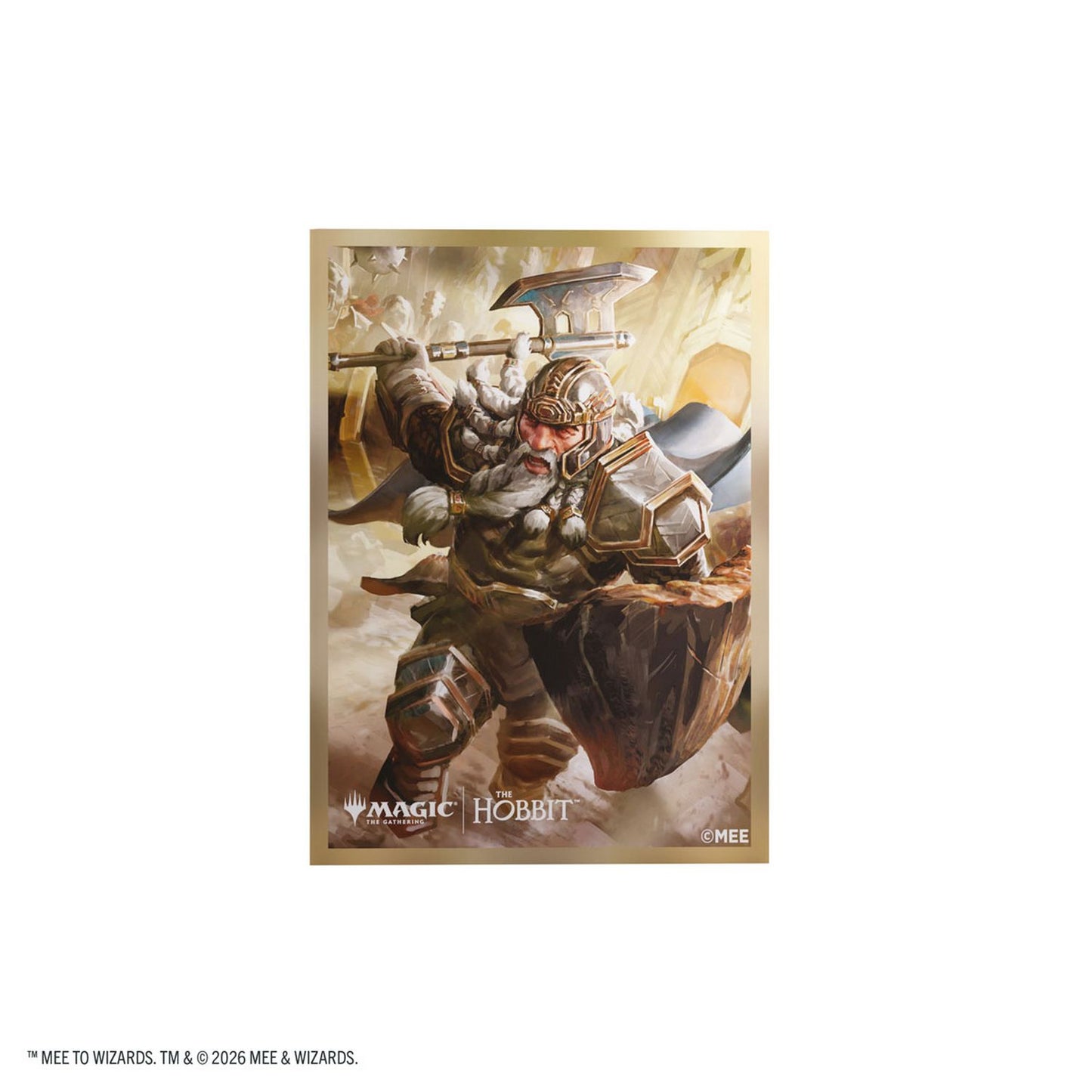 Gamegenic: Magic: The Gathering | The Hobbit Premium Art Sleeves (Thorin, Mountain-King) *Releases 08-14-2026*