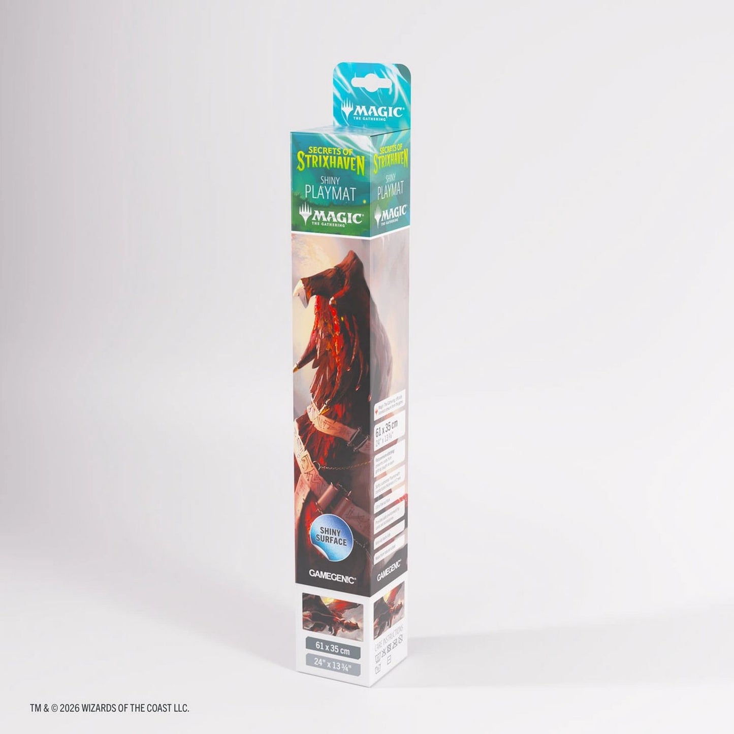 Gamegenic: Magic the Gathering Secrets of Strixhaven Shiny Playmat (Lorehold, the Historian)