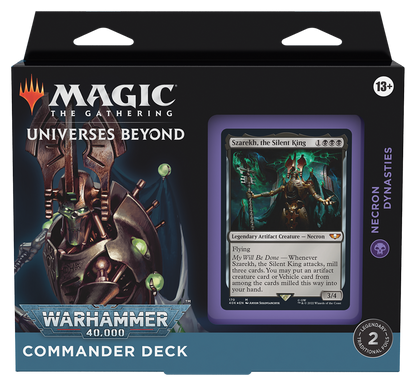 Magic the Gathering: Warhammer 40,000 Necron Dynasties Commander Deck