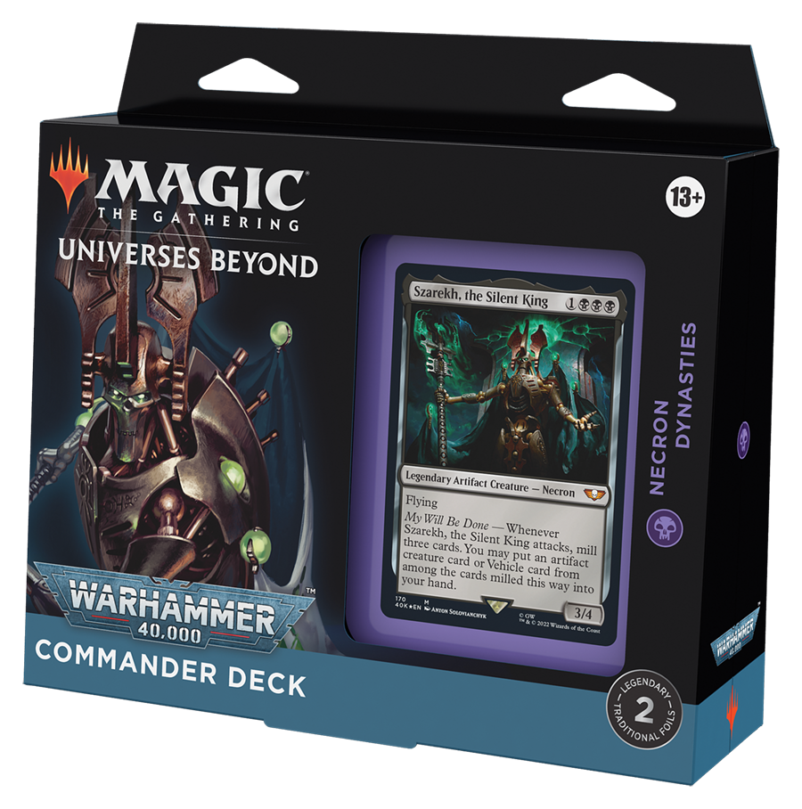 Magic the Gathering: Warhammer 40,000 Necron Dynasties Commander Deck
