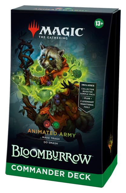 Magic the Gathering: Bloomburrow Commander Deck - Animated Army