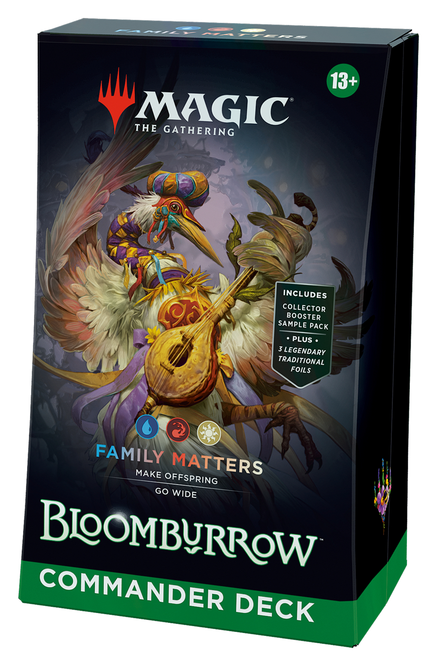 Magic the Gathering: Bloomburrow Commander Deck - Family Matters Magic the Gathering: Bloomburrow Commander Deck - Family Matters