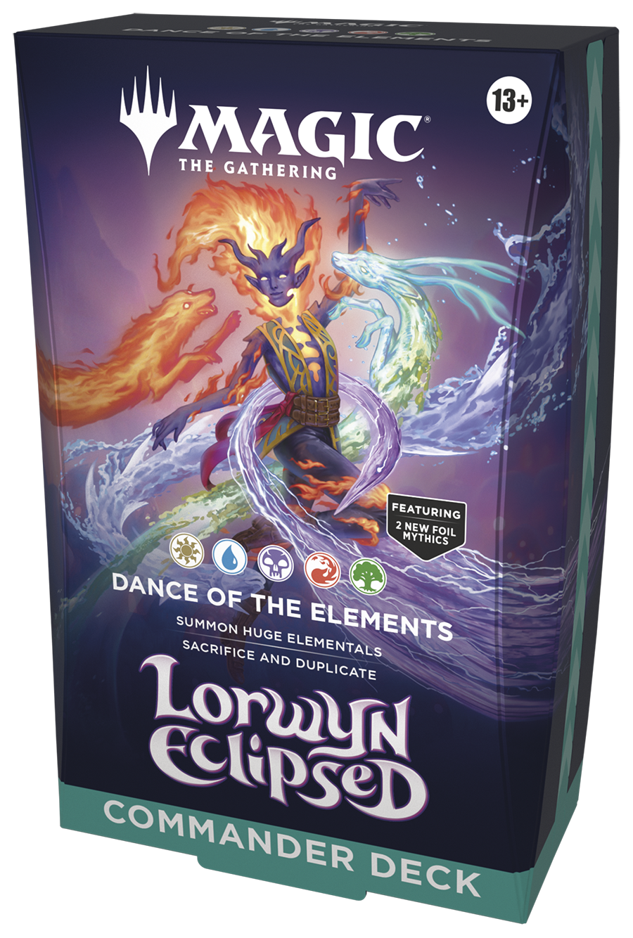 Magic the Gathering: Lorwyn Eclipsed Commander Deck Dance of the Elements Magic the Gathering: Lorwyn Eclipsed Commander Deck Dance of the Elements