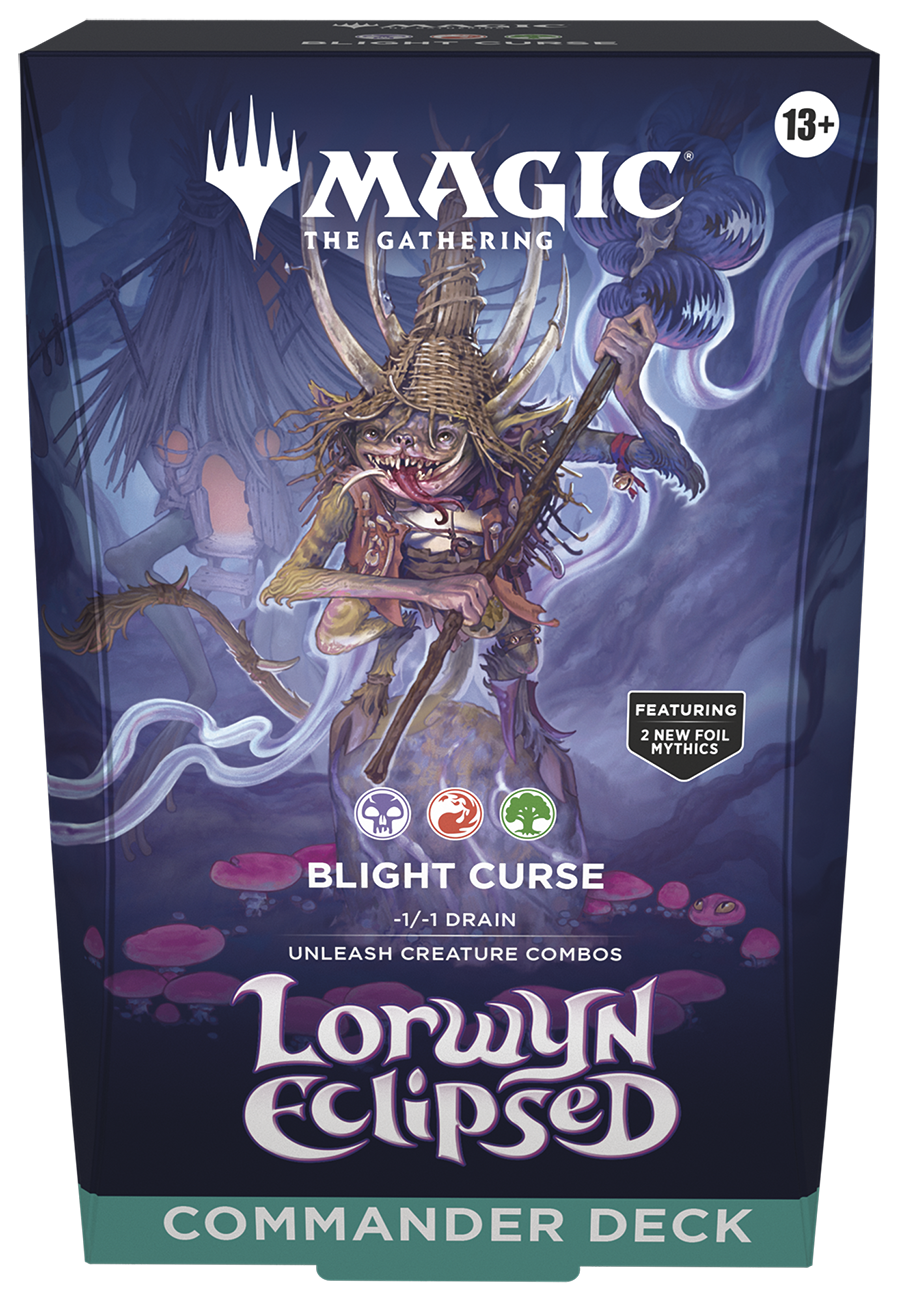 Magic the Gathering: Lorwyn Eclipsed Commander Deck Set (Set-of-2) *Expected Release Date 1-23-2026