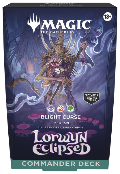 Magic the Gathering: Lorwyn Eclipsed Commander Deck Set (Set-of-2) *Expected Release Date 1-23-2026