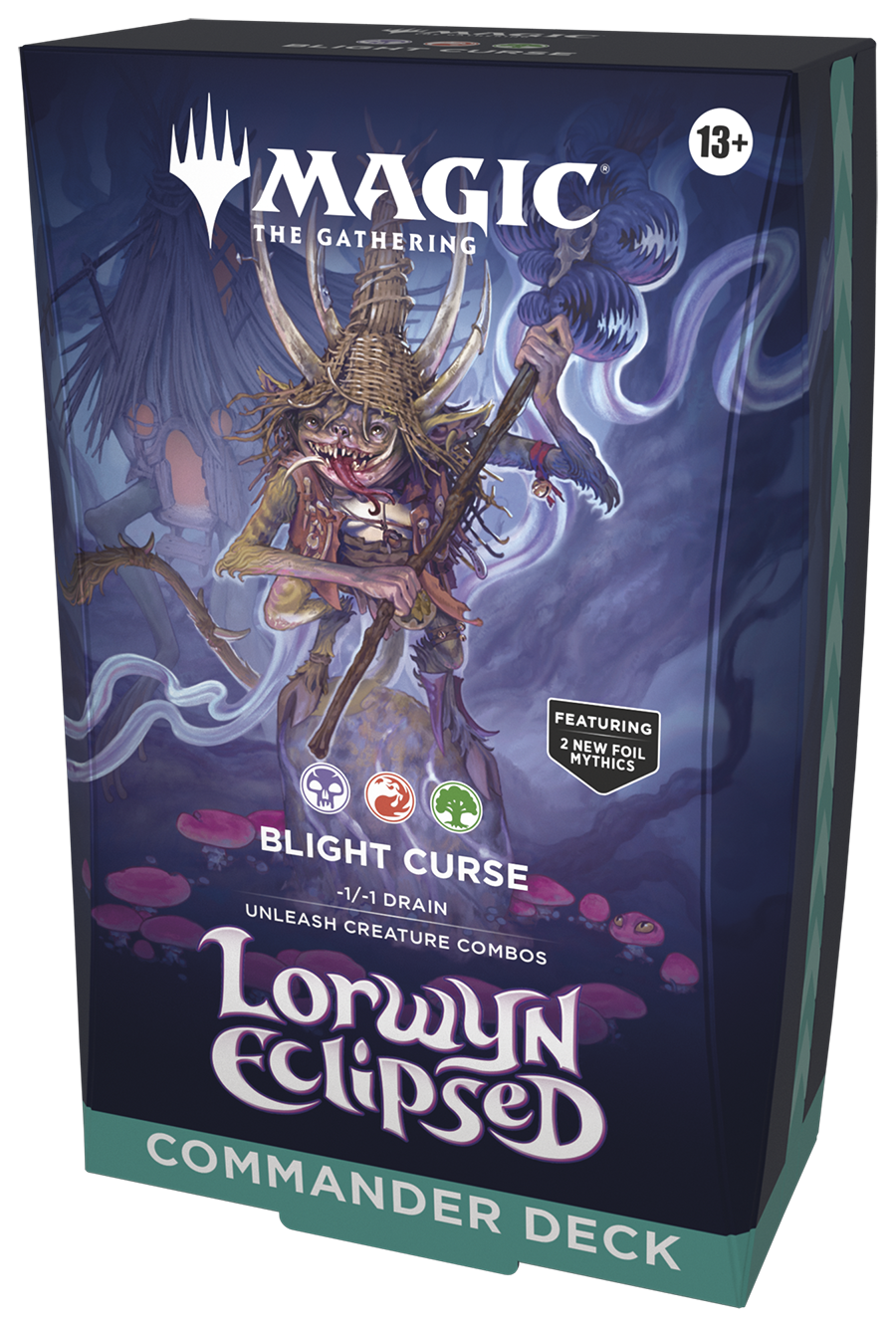 Magic the Gathering: Lorwyn Eclipsed Commander Deck Blight Curse、Magic the Gathering、kayou
