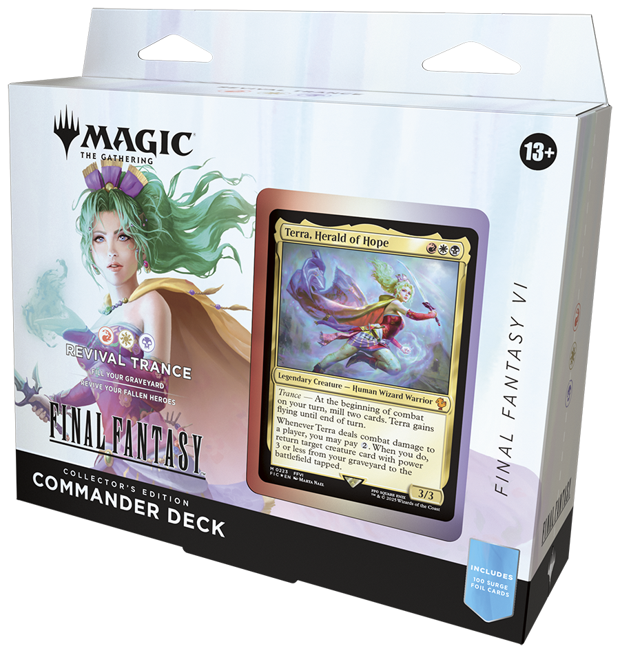 Magic the Gathering: Final Fantasy Collector Commander Deck Magic the Gathering: Final Fantasy Collector Commander Deck