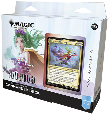 Magic the Gathering: Final Fantasy Collector Commander Deck - Final Fantasy VI Revival Trance