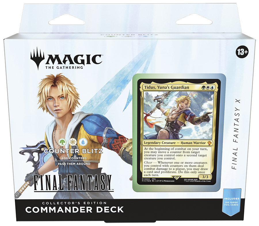 Magic the Gathering: Final Fantasy Collector Commander Deck - Final Fantasy X Counter Blitz
