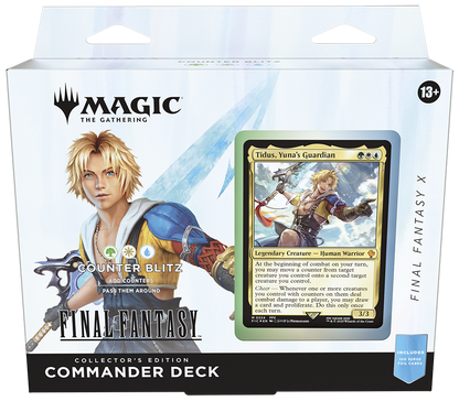 Magic the Gathering: Final Fantasy Collector Commander Deck - Final Fantasy X Counter Blitz