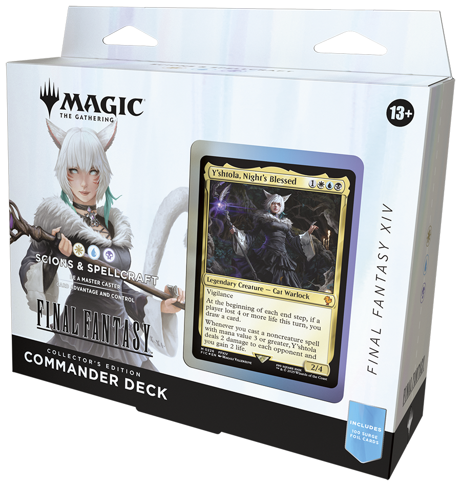 mtg commander deck ff FINAL FANTASY Deluxe Kit The Gathering gameplay system Final Fantasy MTG Commander Deck: