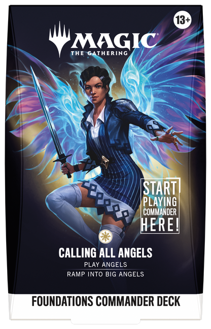 Magic the Gathering: Foundations Commander Deck Calling All Angels