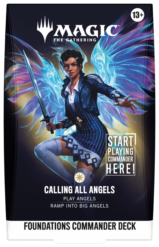 Magic the Gathering: Foundations Commander Deck Calling All Angels