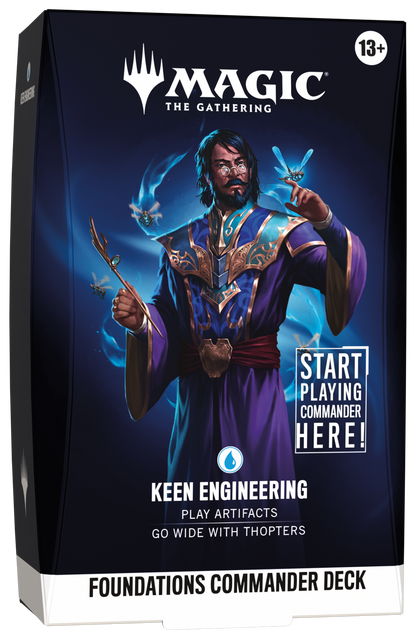 Magic the Gathering: Foundations Commander Deck Keen Engineering