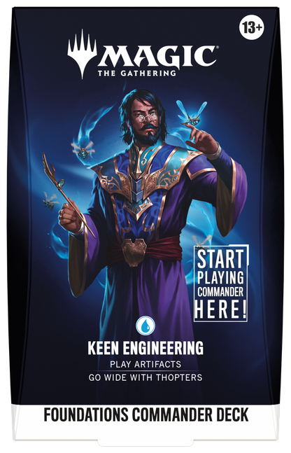 Magic the Gathering: Foundations Commander Deck Keen Engineering