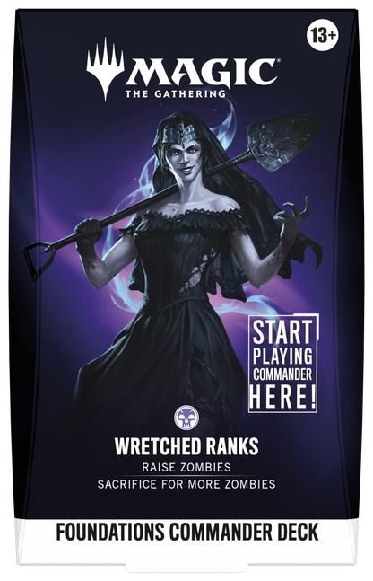 Magic the Gathering: Foundations Commander Deck Wretched Ranks
