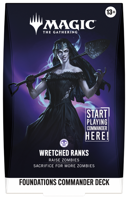 Magic the Gathering: Foundations Commander Deck Wretched Ranks