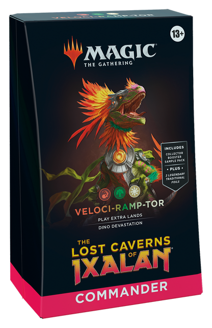 Magic the Gathering: Lost Caverns of Ixalan Commander Deck Veloci-Ramptor