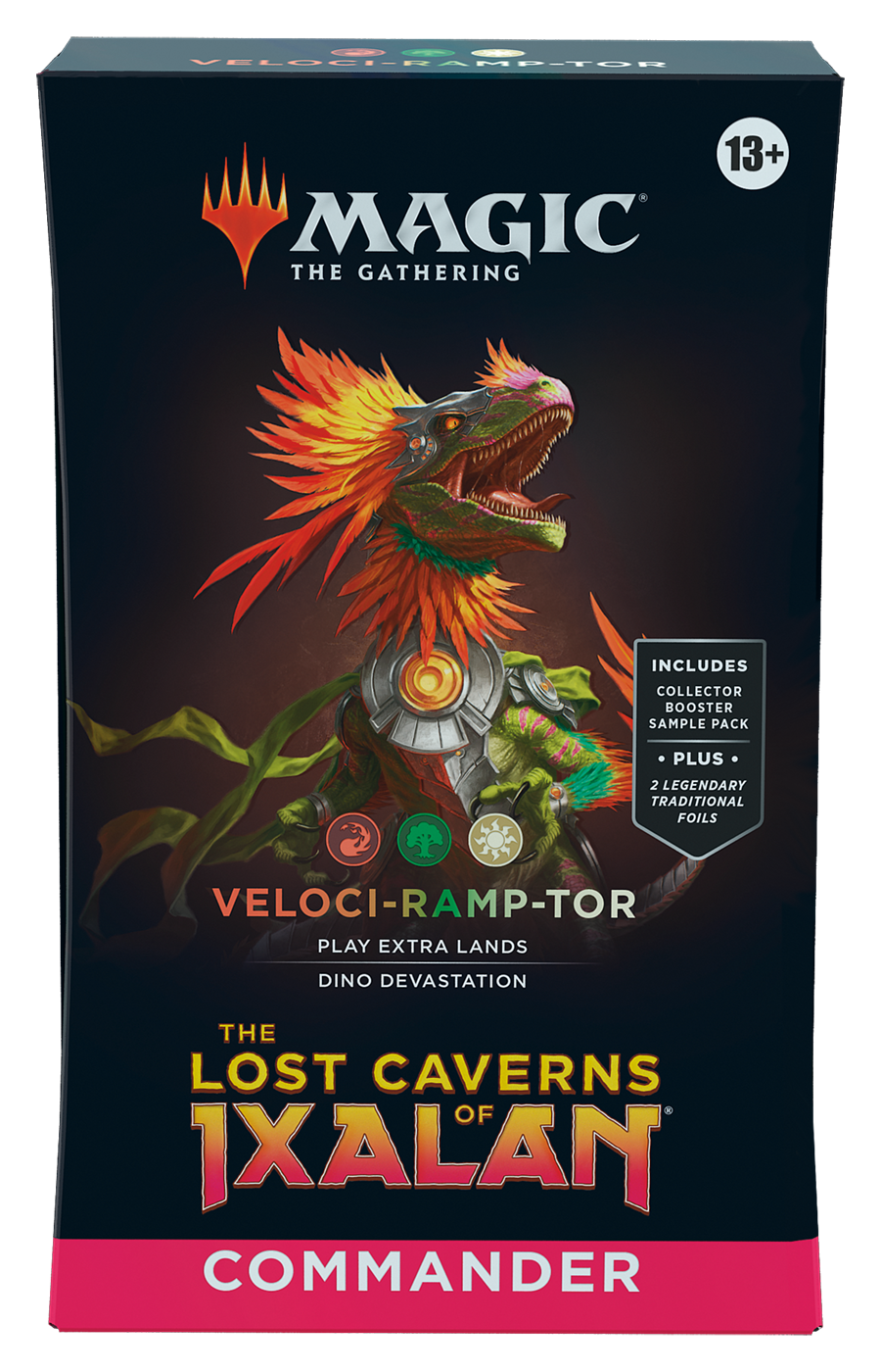 Magic the Gathering: Lost Caverns of Ixalan Commander Deck Veloci-Ramptor