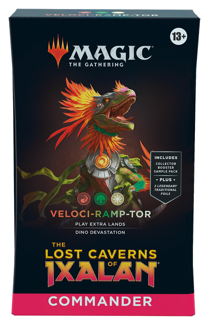 Magic the Gathering: Lost Caverns of Ixalan Commander Deck Veloci-Ramptor