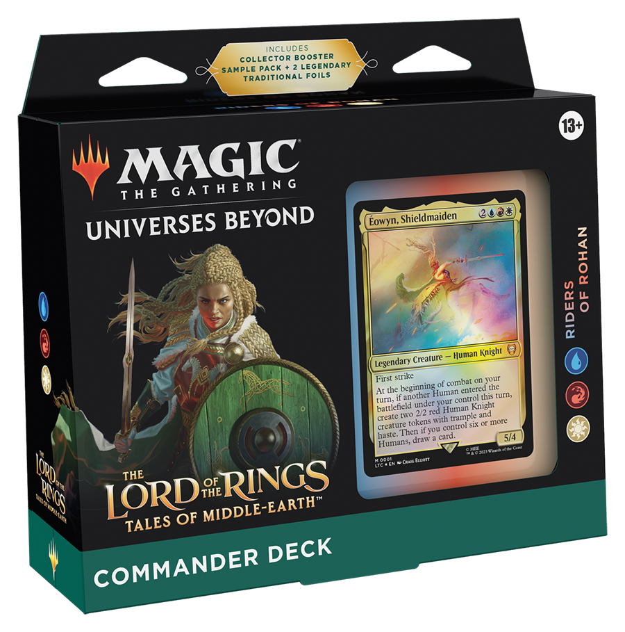 Magic the Gathering: Lord of the Rings: Tales of Middle-earth Commander Deck Riders of Rohan