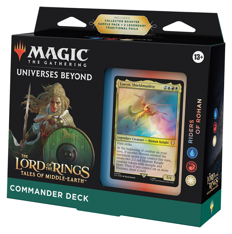 Magic the Gathering: Lord of the Rings: Tales of Middle-earth Commander Deck Riders of Rohan