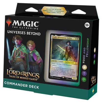 Magic the Gathering: Lord of the Rings: Tales of Middle-earth Commander Deck Food & Fellowship