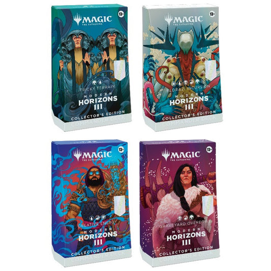Magic the Gathering: Modern Horizons 3 Collectors Edition Commander Deck Set (Set of 4)