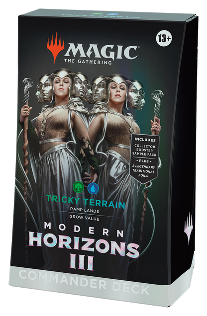 Magic the Gathering: Modern Horizons 3 Tricky Terrain Commander Deck