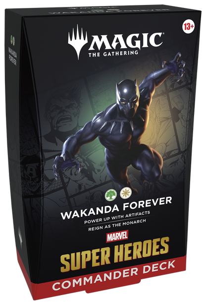 Magic the Gathering: Marvel Super Heroes Commander Deck Wakanda Forever