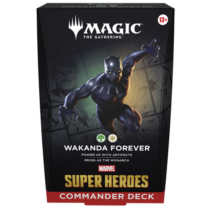 Magic the Gathering: Marvel Super Heroes Commander Deck Wakanda Forever