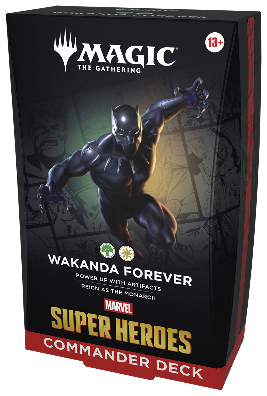 Magic the Gathering: Marvel Super Heroes Commander Deck Wakanda Forever