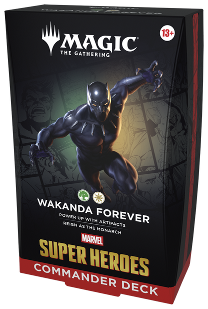 Magic the Gathering: Marvel Super Heroes Commander Deck Wakanda Forever