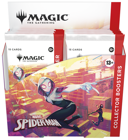 Magic the Gathering: Marvel's Spiderman Collector Booster Box *Expected Release Date 9-26-2025*